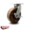 Service Caster 8 Inch Extra Heavy Duty High Temp Phenolic Wheel Swivel Caster with Brake SCC SCC-KP92S830-PHRHT-SLB - alternate 2